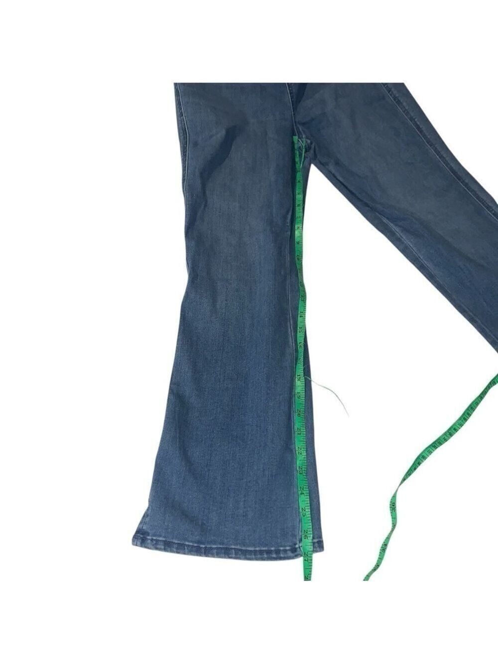 AMERICAN EAGLE Pull On High Waisted Kick Bootcut Crop Jean medium NWT - Picture 8 of 11
